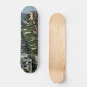 ロンバード通りインサンフランシスコAmericas Crookedes スケートボード (正面)