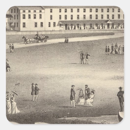 ロンビーチハウスロンビーチNJ スクエアシール (正面)