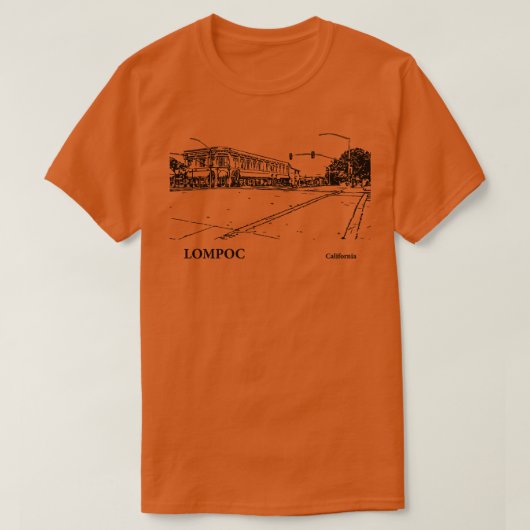 ロンプックCalifornia Tシャツ3 Tシャツ (デザイン正面)