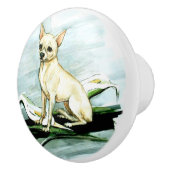 ロンヘヴェネールチワフアドッグ セラミックノブ (右)