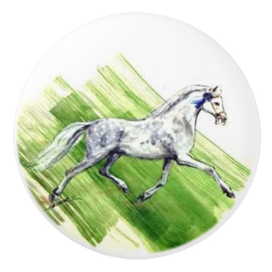 ロンヘヴェネールポニー賞受賞者 セラミックノブ (正面)