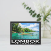 ロンボクインドネシア ポストカード (スタンド正面)