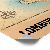 ロンボク島: 未踏の熱帯の魂 ポスター (角)