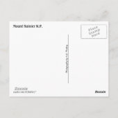 ロンミレ(山レイニエ)コラージュ ポストカード (裏面)