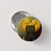 ロンメルボタン 缶バッジ (正面&裏面)