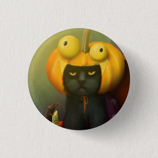 ロンメルボタン 缶バッジ (正面)