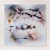 ロンリーウーマン歩く ジグソーパズル (横)