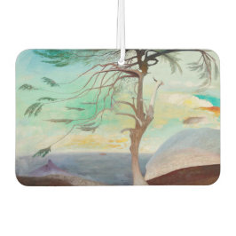 ロンリーシダーツリーランドスケー絵画ズ カーエアーフレッシュナー