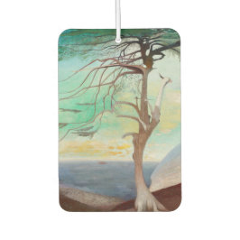 ロンリーシダーツリーランドスケー絵画ズ カーエアーフレッシュナー