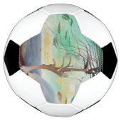 ロンリーシダーツリーランドスケー絵画ズ サッカーボール (回転)