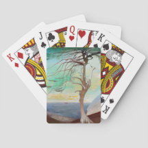 ロンリーシダーツリーランドスケー絵画ズ