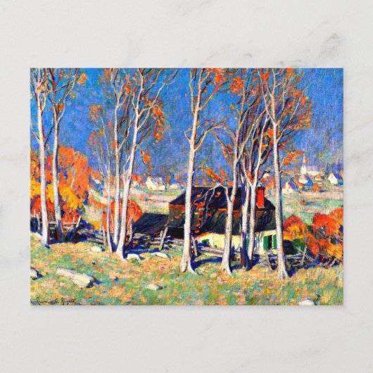 ロンリービレッジオンザセントローレンス， 1922 ポストカード (正面)