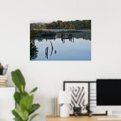 ロンリーリバー波止場 ポスター (ホームオフィス)