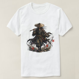 ロンリーローニン・マグ|羽織を纏った侍 Tシャツ