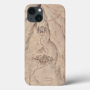 ロンリー山の地図 iPhone 13ケース