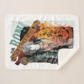 ロンヴァーズリーコラージュ1 シェルパブランケット (正面(横))