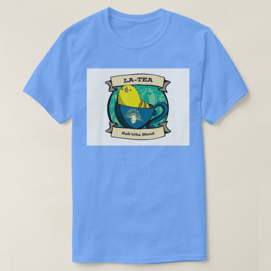 ロン素晴らしカ茶のヘビ Tシャツ (デザイン正面)
