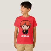 ロン・ウィーズリーのキャラクター漫画 Tシャツ (正面フル)