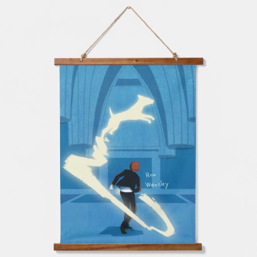 ロン・ウィーズリーの守護霊の絵 吊り下げ型タペストリー (正面)