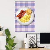 ロン・スワンソンの朝食ポスター ポスター (ホームオフィス)