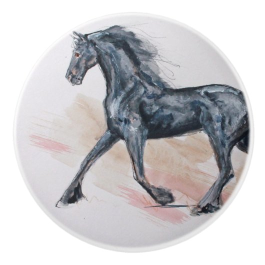 ロン・ヒーベナー・ホース セラミックノブ (正面)