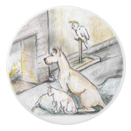 ロン・ヘーヴェナー家族時代 セラミックノブ