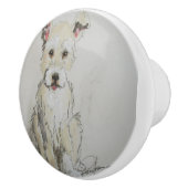 ロン・ヘーヴェナー・スクラフ・パピー セラミックノブ (右)