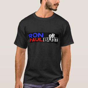 ロン・ポールかバスト Tシャツ