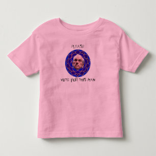 ロン・ポールのために投票して下さい トドラーTシャツ