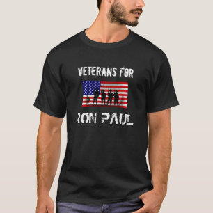 ロン・ポールのための退役軍人 Tシャツ