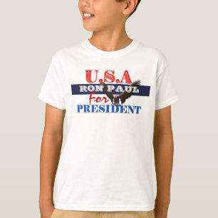 ロン・ポールの大統領2012はカスタマイズ Tシャツ