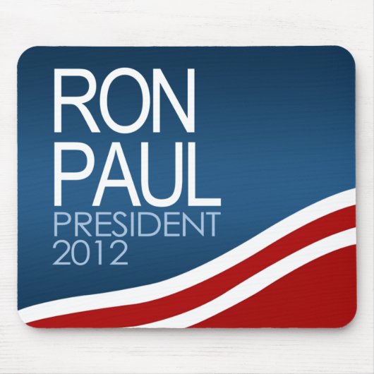 ロン・ポールの大統領2012年 マウスパッド (正面)