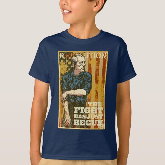 ロン・ポールの戦いはちょうどTシャツを始めました Tシャツ (正面)