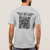 ロン・ポールの改革のステンシル落書き Tシャツ (裏面)