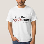 ロン・ポールの改革のティー Tシャツ (正面)