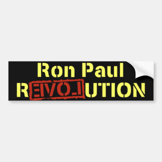 ロン・ポールの改革のバンパーステッカー バンパーステッカー