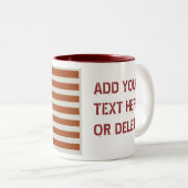 ロン・ポールの改革のマグ ツートーンマグカップ (正面右)