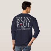 ロン・ポールの改革の2012年のワイシャツ Tシャツ (裏面フル)