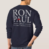 ロン・ポールの改革の2012年のワイシャツ Tシャツ (裏面)