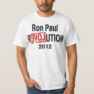 ロン・ポールの改革の2012年のTシャツ Tシャツ