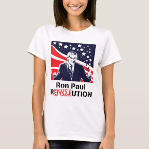 ロン・ポールの改革のTシャツの白 Tシャツ