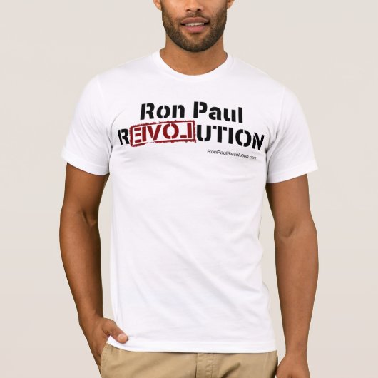 ロン・ポールの改革はTに合いました Tシャツ (正面)