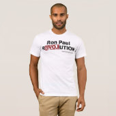 ロン・ポールの改革はTに合いました Tシャツ (正面フル)