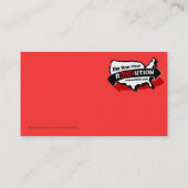 ロン・ポールの改革カード 名刺 (裏面)