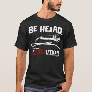ロン・ポールの聞かれた黒いワイシャツがあって下さい Tシャツ