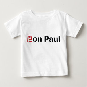 ロン・ポールの2012年のベビーのTシャツ ベビーTシャツ