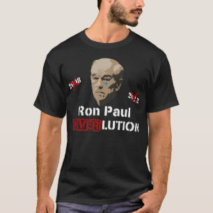 ロン・ポールの2012年の改革Neverlution Tシャツ