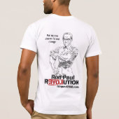 ロン・ポールのTシャツ Tシャツ (裏面)