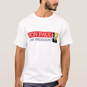 ロン・ポールは私の大統領です Tシャツ