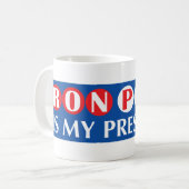 ロン・ポールは私の大統領ですMug コーヒーマグカップ (正面左)